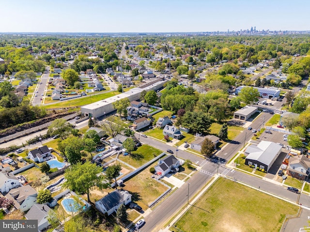 aerial view