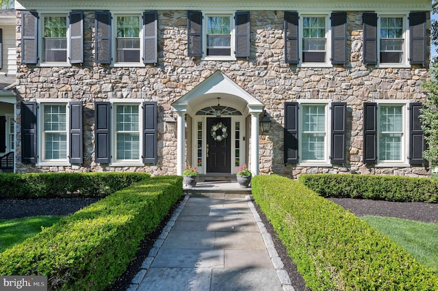 4064 Howell Rd, Malvern, PA 19355 - view of front of home featuring stone siding