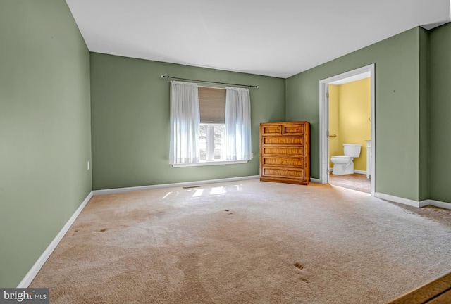 4741 Dunham Dr, Reading, PA 19606 - unfurnished bedroom featuring baseboards, carpet flooring, and ensuite bathroom
