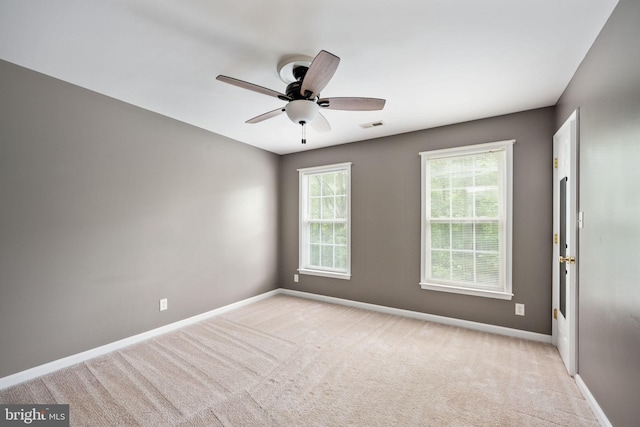 168 Sequester Dr, Stafford, VA 22556 - carpeted spare room with ceiling fan and baseboards
