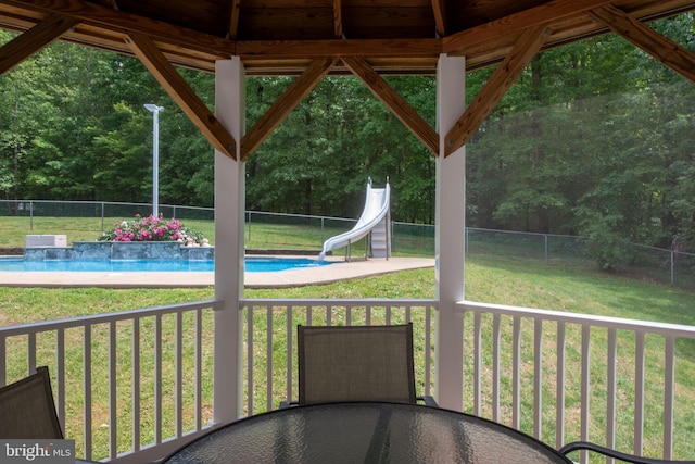 168 Sequester Dr, Stafford, VA 22556 - view of patio / terrace featuring outdoor dining area