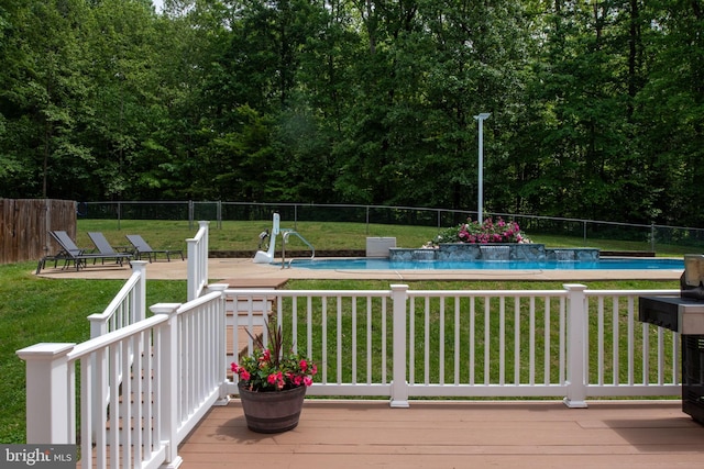 168 Sequester Dr, Stafford, VA 22556 - view of wooden terrace