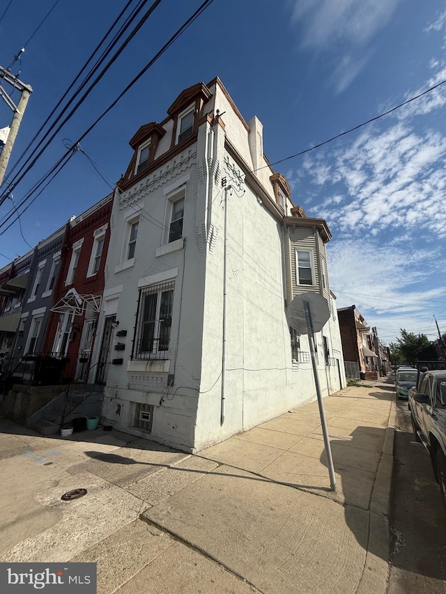 view of home's exterior featuring a residential view