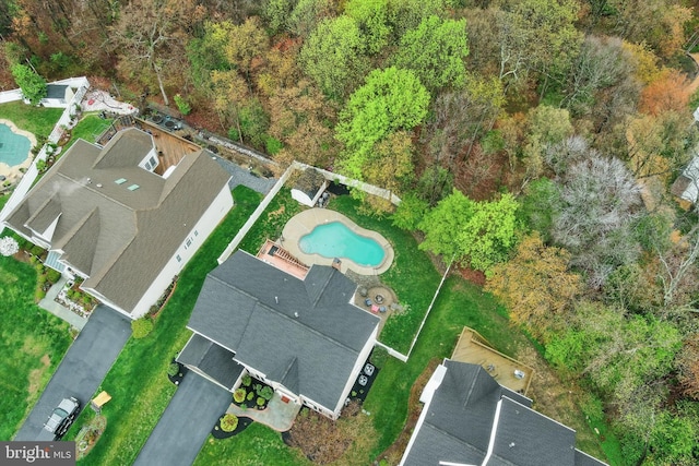 drone / aerial view