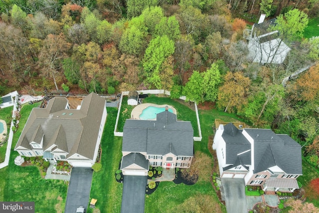 drone / aerial view