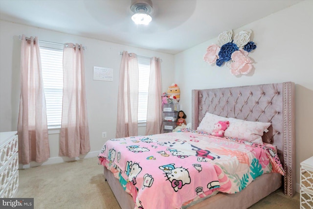5735 River Shark Ln, Waldorf, MD 20602 - carpeted bedroom with a ceiling fan