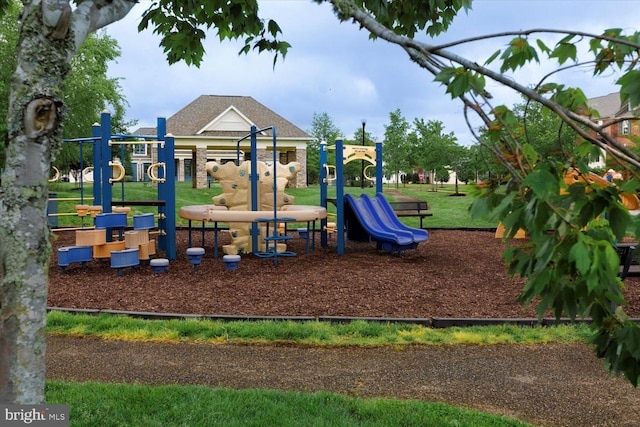 5735 River Shark Ln, Waldorf, MD 20602 - community play area with a lawn