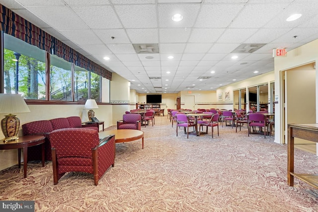 view of community lobby