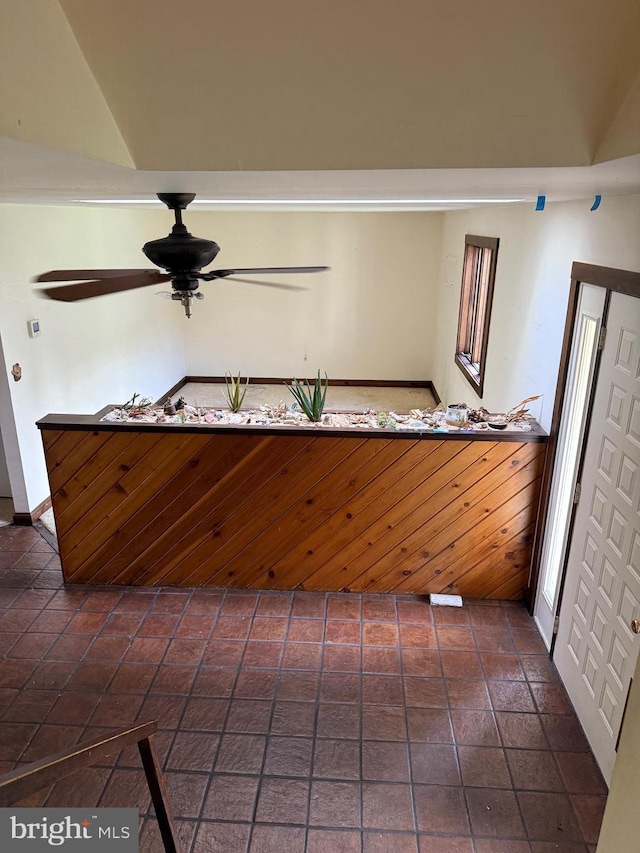 1184 Reservoir Rd, Honey Brook, PA 19344 - spare room featuring ceiling fan and baseboards