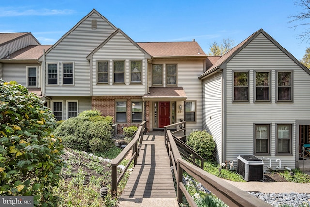 451 Lovell Ct, Hummelstown, PA 17036 - multi unit property with central air condition unit and roof with shingles