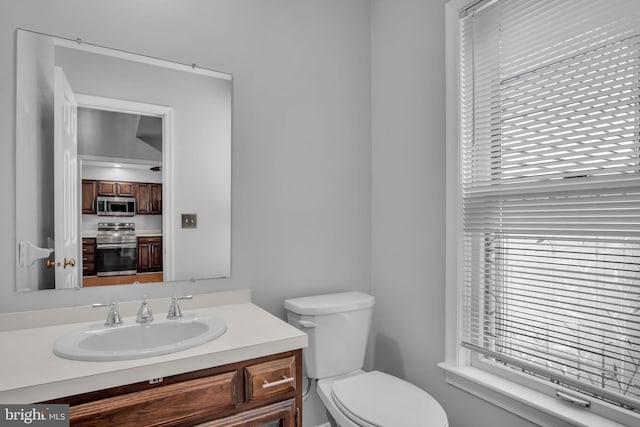 451 Lovell Ct, Hummelstown, PA 17036 - half bathroom with toilet and vanity