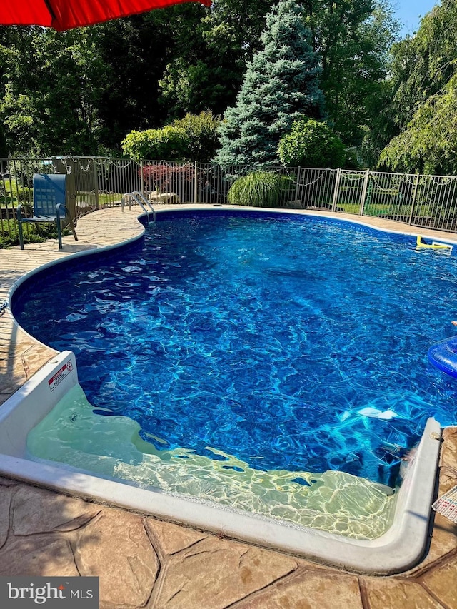 83 Winding Ln, Newtown, PA 18940 - view of swimming pool featuring fence and a fenced in pool