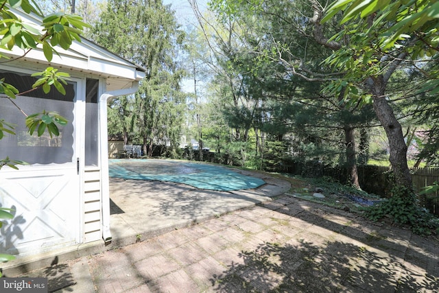 72 Bennett Dr, Doylestown, PA 18901 - view of pool with a fenced in pool and a patio area