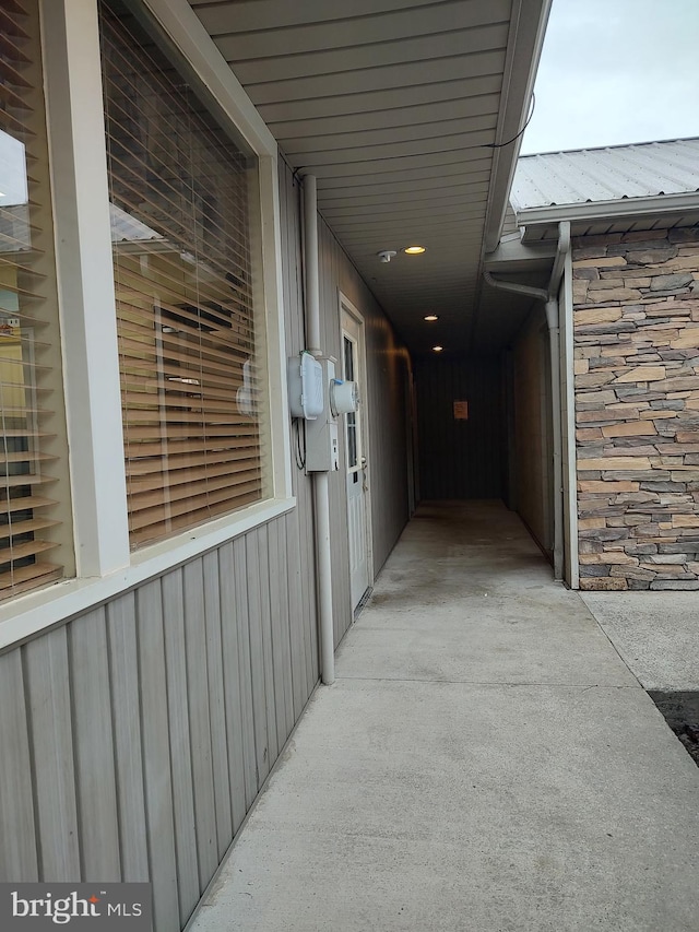 view of hallway