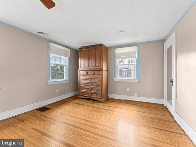 108 Delaware St, Woodbury, NJ 08096 - unfurnished bedroom with light wood finished floors and baseboards