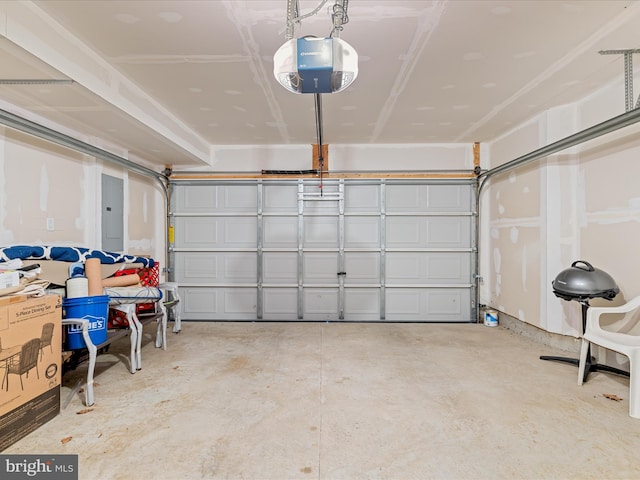 20822 Brunswick Ln, Millsboro, DE 19966 - garage with a garage door opener and electric panel