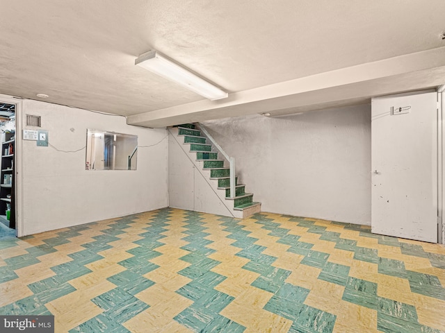 6833 E Roosevelt Blvd, Philadelphia, PA 19149 - finished below grade area with stairway