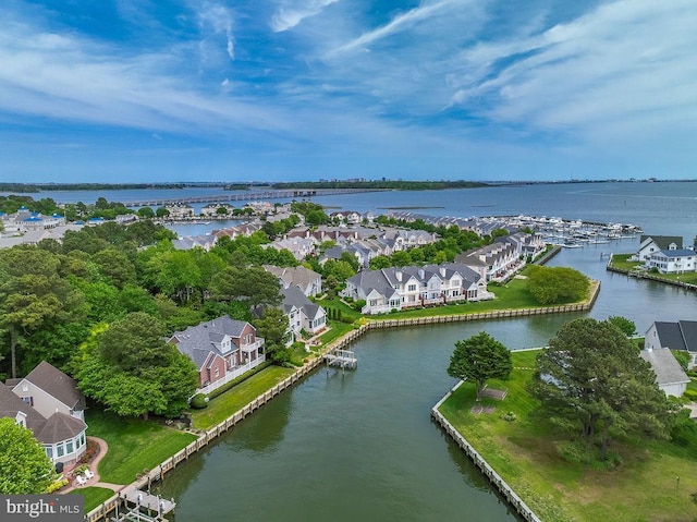 536 Yacht Club Dr, Ocean Pines, MD 21811 - aerial view of residential area featuring a nearby body of water
