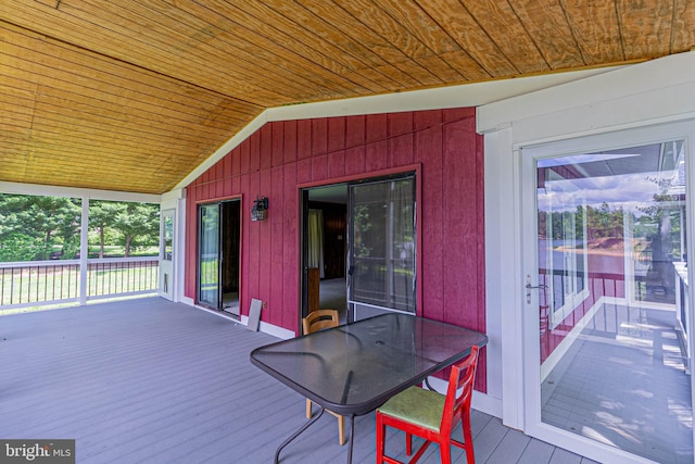 10 Mahon Cir, Ruther Glen, VA 22546 - view of wooden deck