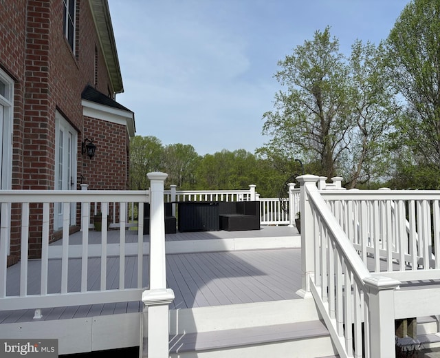 view of deck