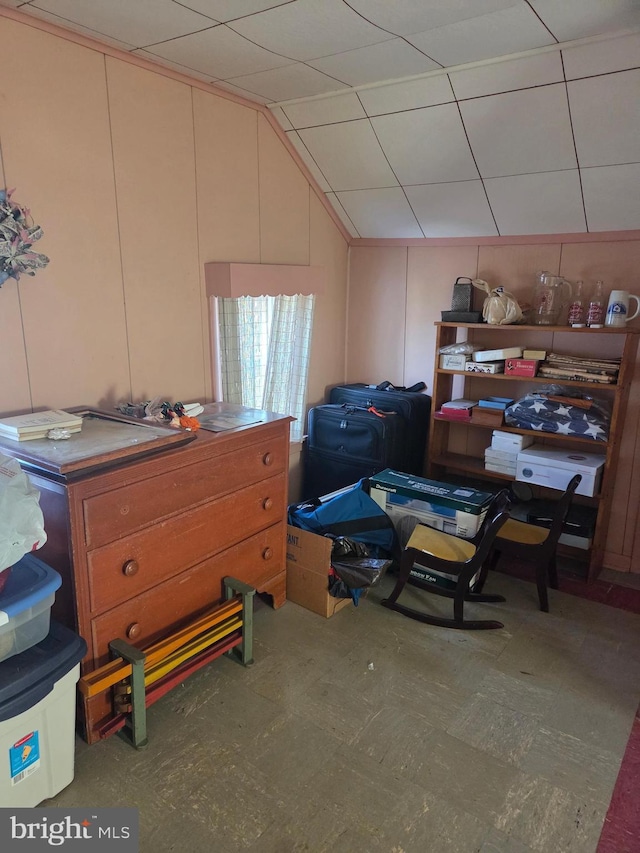 view of storage room