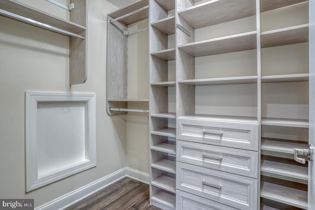 30780 Lindell Ln, Frankford, DE 19945 - spacious closet with dark wood finished floors