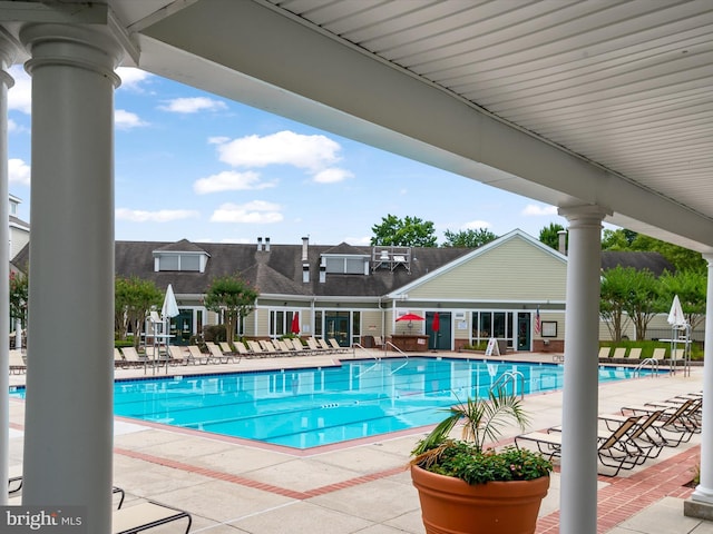 2322 Golden Chapel Rd, Odenton, MD 21113 - community pool featuring a patio area