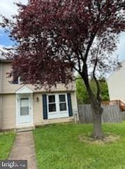 22 Morning Ct, Rosedale, MD 21237 - view of front of home featuring fence and a front yard