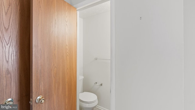 412 Trimblefields Dr, Edgewood, MD 21040 - bathroom with toilet and baseboards