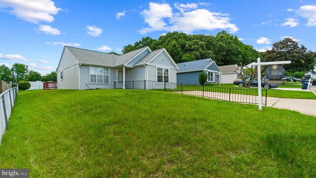 412 Trimblefields Dr, Edgewood, MD 21040 - ranch-style home featuring concrete driveway, a garage, and stucco siding