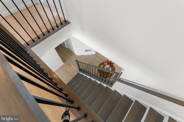 194 Cool Springs Road, North East, MD 21901 - staircase with wood finished floors and visible vents