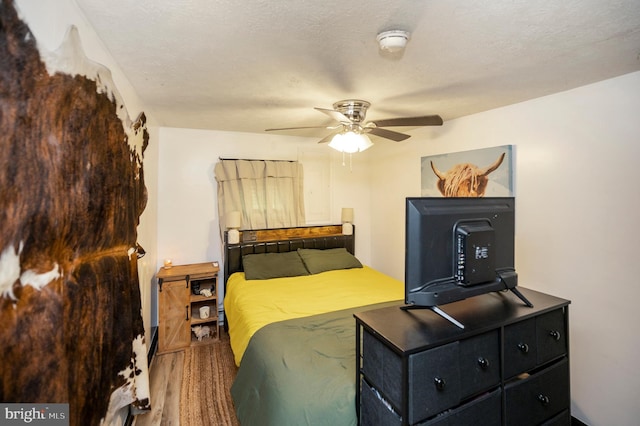 89 Cindys Way, Front Royal, VA 22630 - bedroom with ceiling fan and wood finished floors