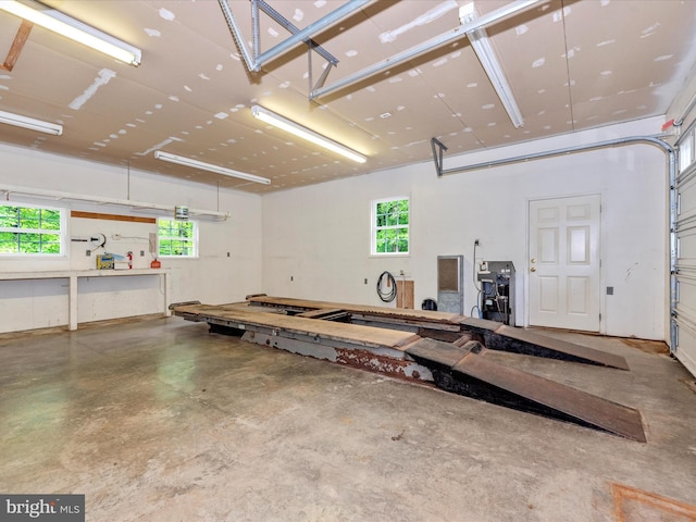 10924 Rawley Rd, New Market, MD 21774 - garage with a workshop area