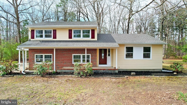 609 Francis Ave, Chesilhurst, NJ 08089 - view of front of house with covered porch and a shingled roof