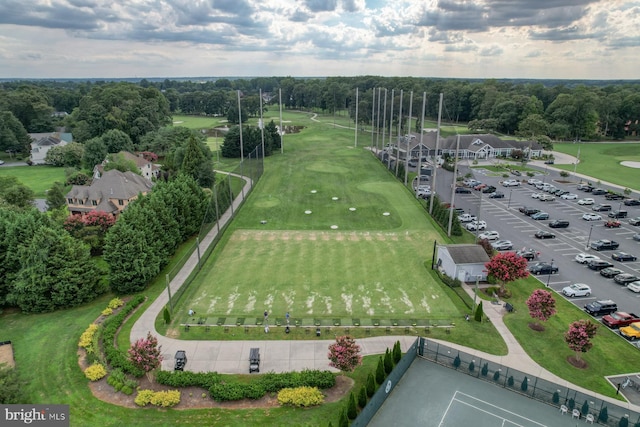 aerial view