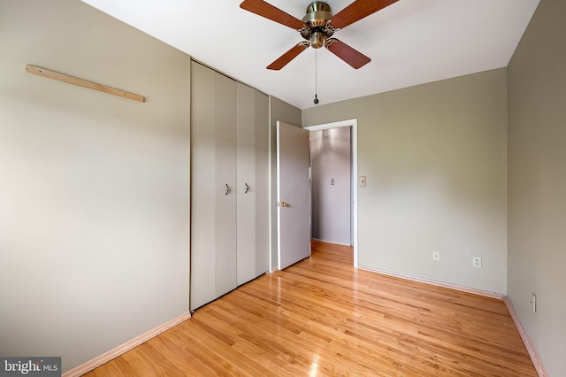 5303 Dew Garth, Baltimore, MD 21206 - unfurnished bedroom featuring light wood-style flooring and baseboards