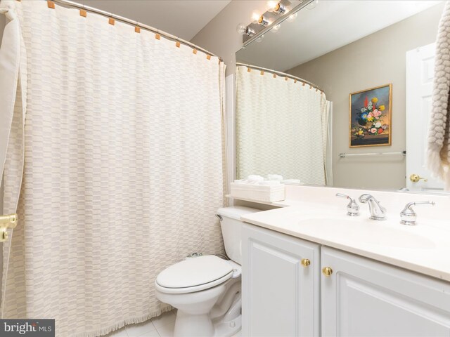 20636 Muddy Harbour Sq, Sterling, VA 20165 - bathroom with toilet, tile patterned floors, and vanity
