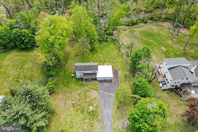 drone / aerial view