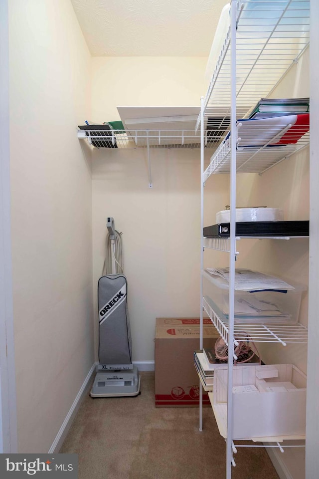 view of storage