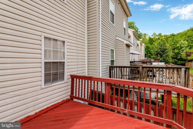 view of deck