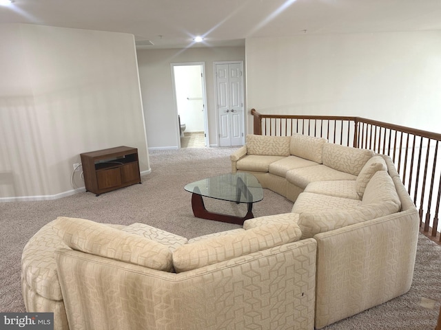 2435 Mill Race Rd, Frederick, MD 21701 - living area with carpet and baseboards
