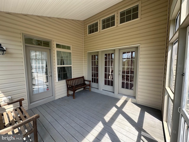2435 Mill Race Rd, Frederick, MD 21701 - view of wooden terrace