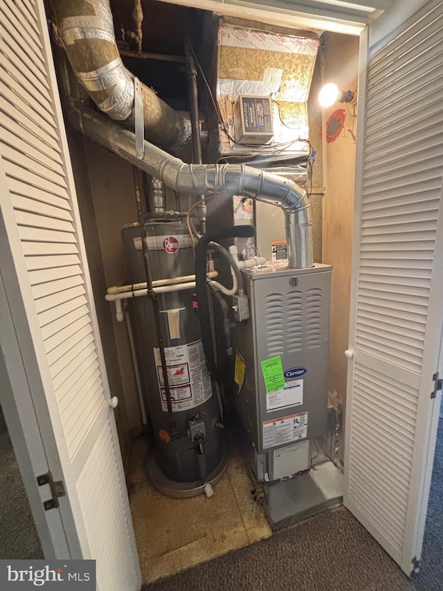 utilities with gas water heater