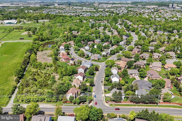 drone / aerial view