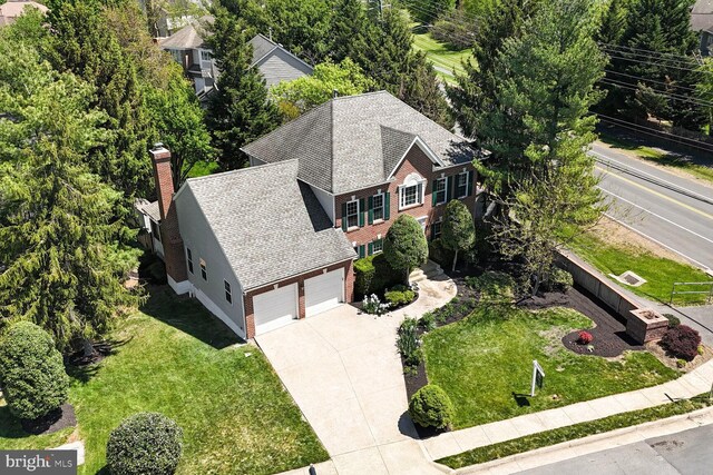 bird's eye view