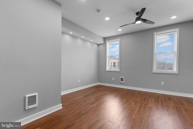5210 Arch St, Philadelphia, PA 19139 - spare room with baseboards and wood finished floors