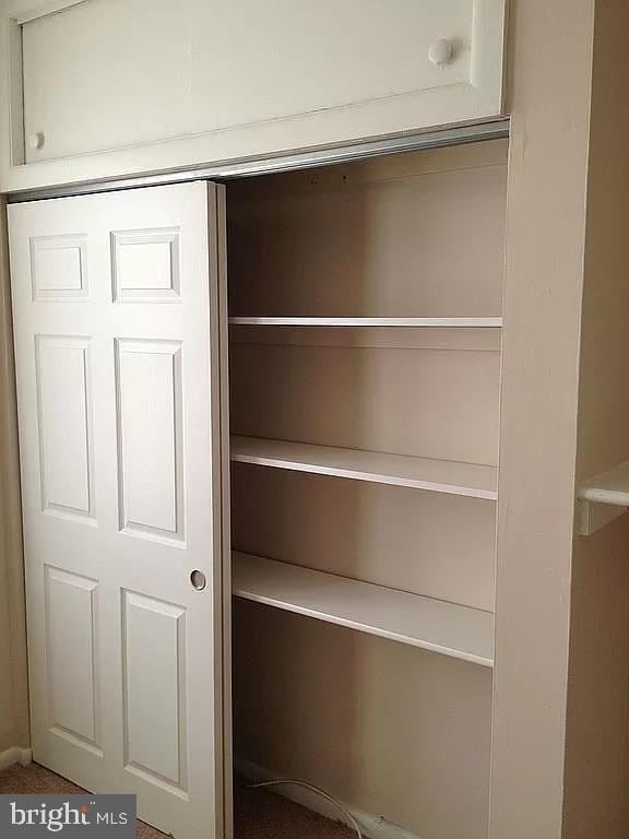 view of closet