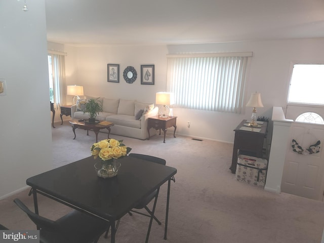 1512 Marcy Pl Unit B, Philadelphia, PA 19115 - carpeted living area featuring baseboards