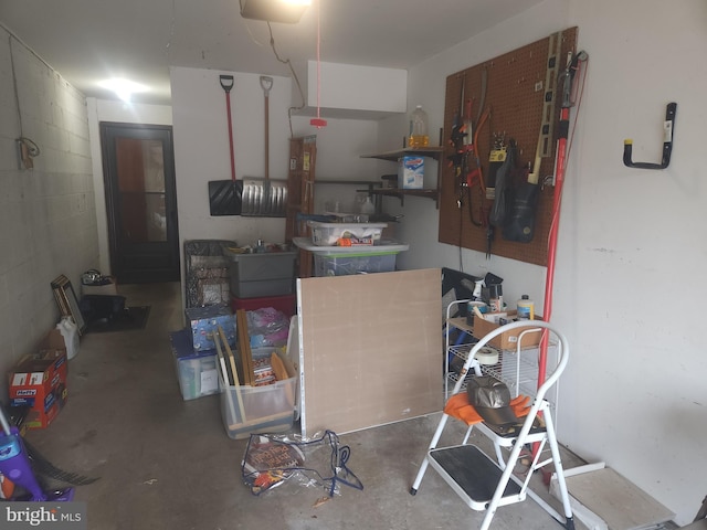 1512 Marcy Pl Unit B, Philadelphia, PA 19115 - garage featuring a garage door opener