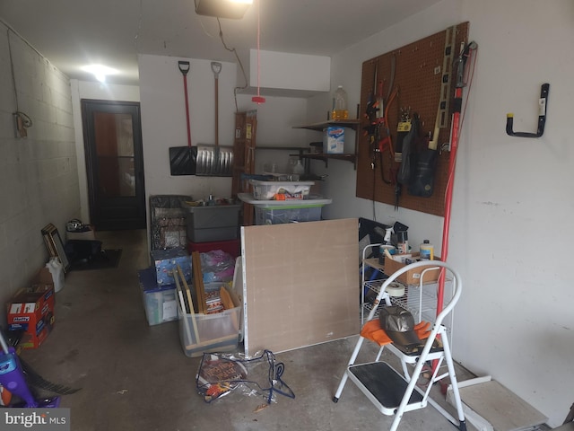1512 Marcy Pl Unit B, Philadelphia, PA 19115 - garage featuring a garage door opener